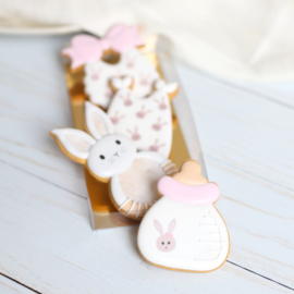 romper en flesje cookie cutters - 2 - delig