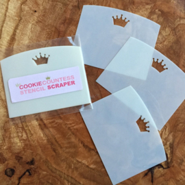 The Cookie Countess Stencil Scraper - 3 pack