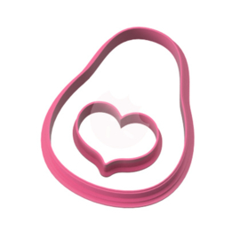 Avocado love cookie cutter