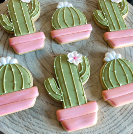 Duo cactus cookie cutter set