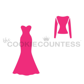 Wedding Dress Maker - 3 Piece Stencil