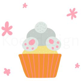 cupcake buny cookie cutter