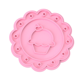 Sweet stempel & cookie cutter 2 delig