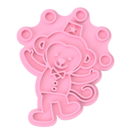 Aap stempel  & cookie cutter - 2 delig