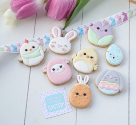 squishmallow - easter wortel cookie cutter
