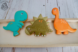 Dino cookie cutter set