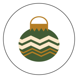 kerstbal cookie cutter