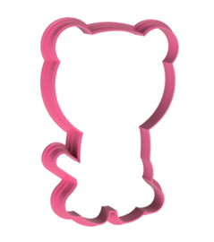 Cuties cookie cutter "Tijgertje 9 cm"