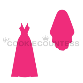 Wedding Dress Maker - 3 Piece Stencil