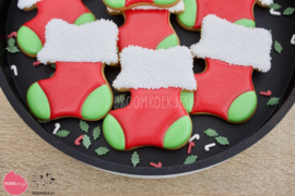 Kerst sok # cookie cutter