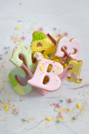 Letters cookie cutter