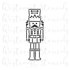 Kerst nutcracker PYO stencil