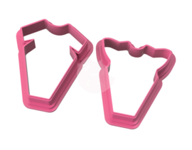 Baby schotel - platter rompers cookie cutters 2 pieces