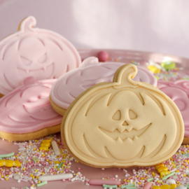 pumpkin face set - 8 delig