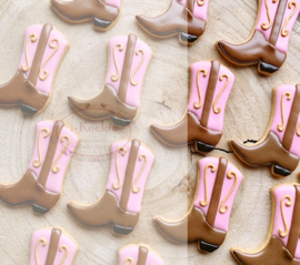 Cowboy laars cookie cutter