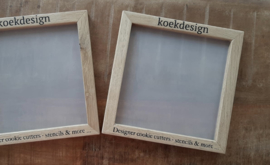 Silk screen Koekdesign