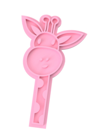 Giraffe cookie stempel & cookie cutter 2 delig
