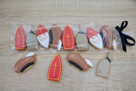 Sinterklaas set doosje  5  delig cookie cutters