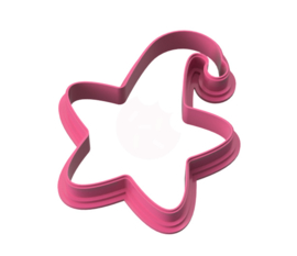 Baby slapende ster cookie cutter & hulp stencil