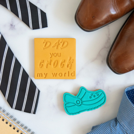 Design shoe stempel  & cookie cutter - 2 delig