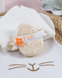 Ei met ribbon cookie cutter