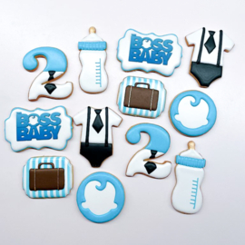 Baby romper cookie cutter
