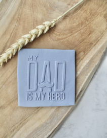 Vaderdag My Dad is my hero - oh my cookie