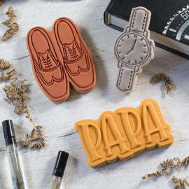 PAPA pop stempel  & cookie cutter - 2 delig