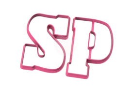 Sinterklaas letters  S & P - 2020 2-delig