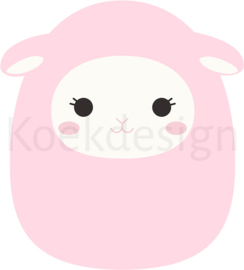 squishmallow - easter schaap cookie cutter
