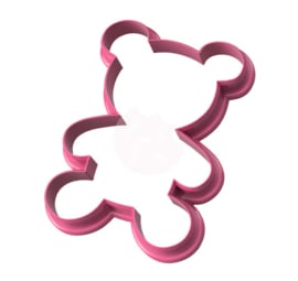 Teddy beer cookie cutter