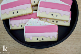 Taart punt cookie cutter