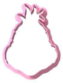 Grinch # cookie cutter 9 cm