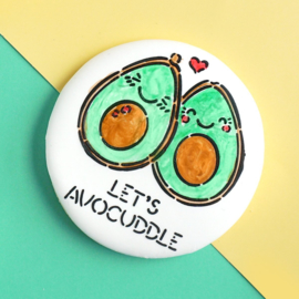 Let's AvoCuddle Stencil