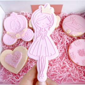 Prinses - prinses & cookie cutter 2 -delig