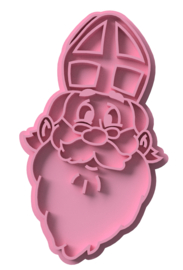 Sint 2023  stempel & cookie cutter - 2 delig