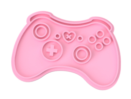 Controller stempel  & cookie cutter - 2 delig