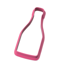 Champagnefles  cookie cutter