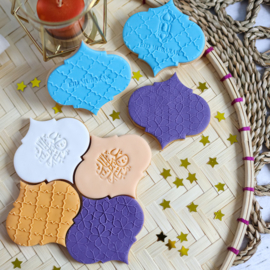 Eid plaque 8 x 7,9 cm cookie cutter