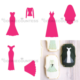 Wedding Dress Maker - 3 Piece Stencil