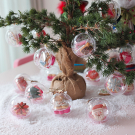 kerstbal 8 cm