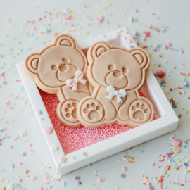 Teddy Beer & cookie cutter - 2 delig