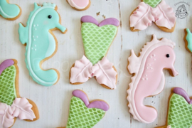 Zeepaardje cookie cutter