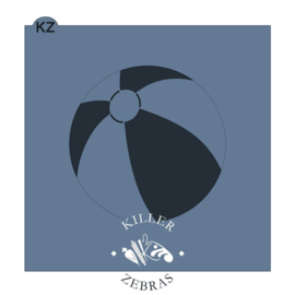 Beach ball  Stencil ( 2 delig )