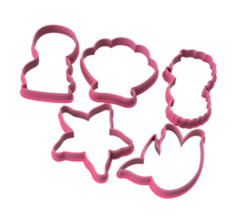 Under the sea cookie cutters 5 - delig