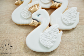 Swan cookie cutter