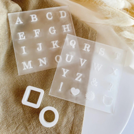 alfabeth - letter set blok