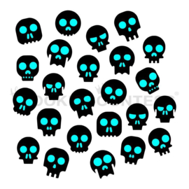 Cute Skeleton Heads 2 Piece