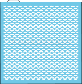 Breipatroon cookie stencil ( keuze uit 4 designs )