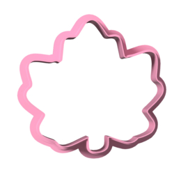 herfstblad 8 cm  cookie cutter